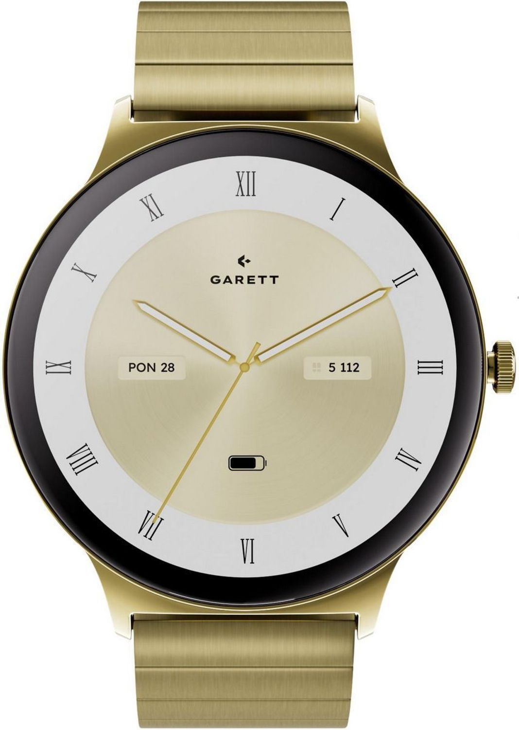 Smartwatch damski Garett Verona 2 Glow Złoty Stalowy (2).jpg